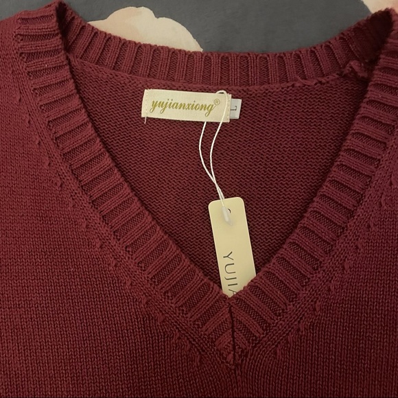 red sweater vest :) - Picture 2 of 2